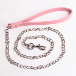Cosplay Bell Leather Adjustable Choker Chain Necklace - Modakawa Modakawa